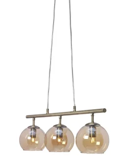 CAPELLA Takpendel 3a 705mm Antik mässing/Amber