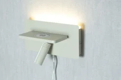 CARGADOR Väggspot USB 24cm Beige