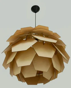 CARPATICA Taklampa Ø60 60cm Natur