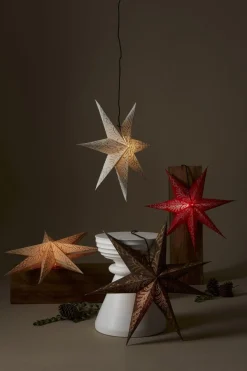 CELESTE Julstjärna 60cm Gyllene Sand