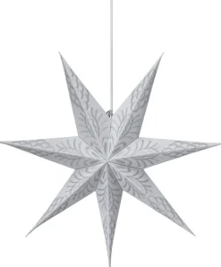 CELESTE Julstjärna 60cm Silver/Grå