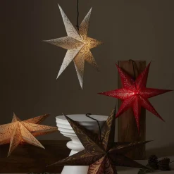 CELESTE Julstjärna 60cm Silver/Grå