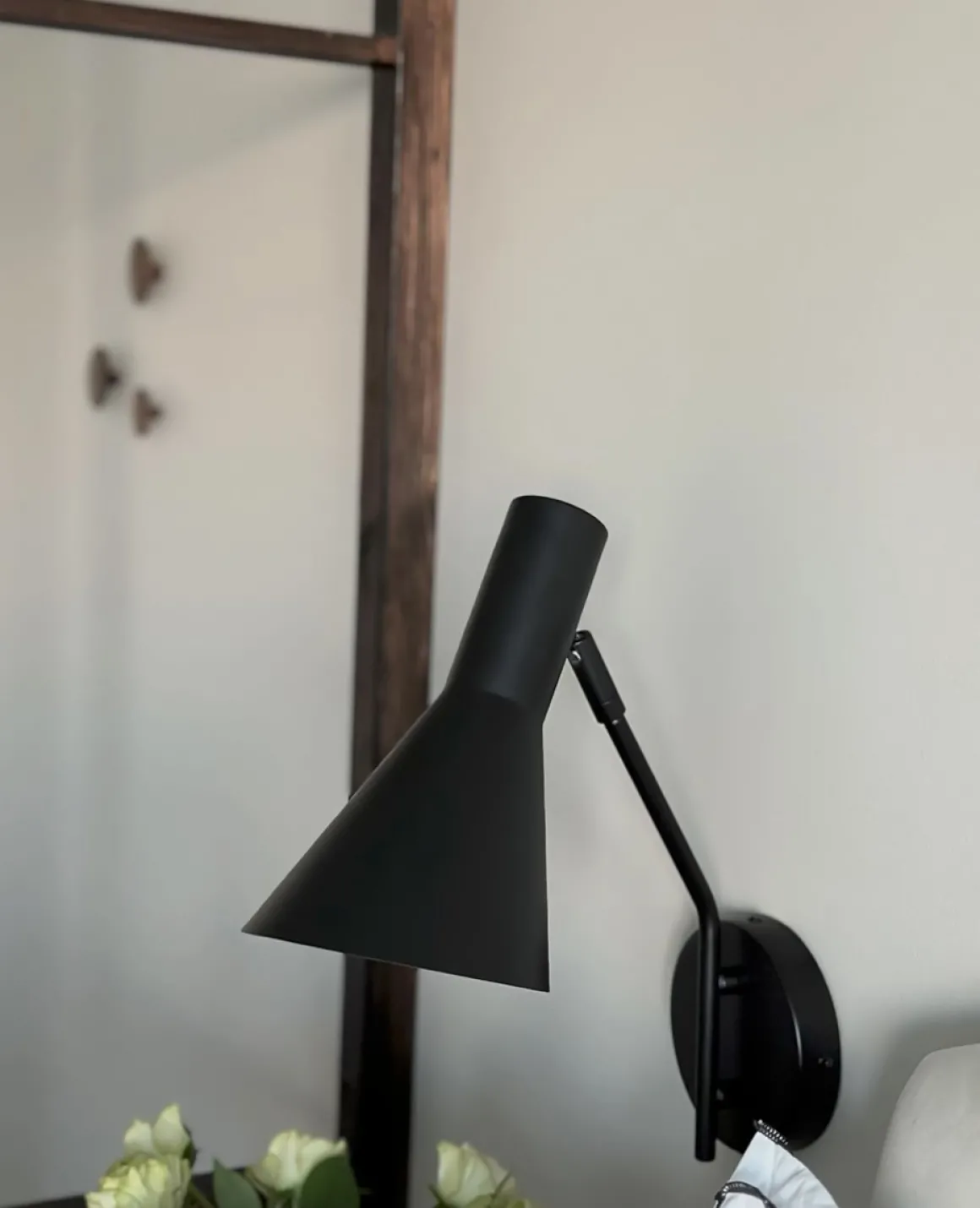 CERES Vägglampa 14cm Svart