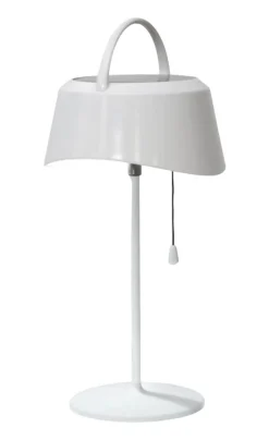 CERVIA Solcells-Lykta 36cm Vit