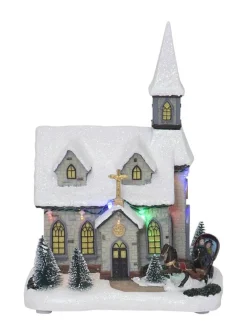 CHAPEL Panorama Kyrka 19cm Flerfärgad