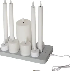 CHARGE MIX LED-Ljus 11-pack 27cm Vit