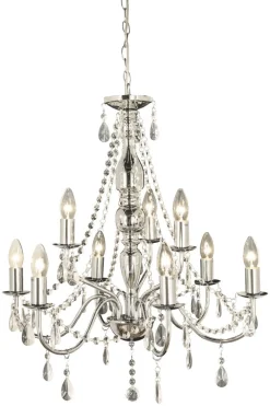 CHATEAU Takkrona 9-arm 60cm Krom