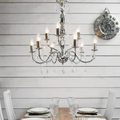 CHATEAU Takkrona 9-arm 60cm Krom