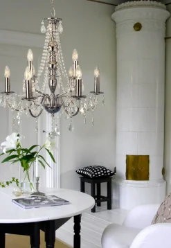 CHATEAU Takkrona 9-arm 60cm Krom