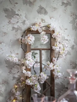 CHERRYFLOWER Girland Batteri 180cm Rosa