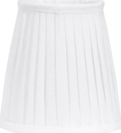 CIA Toppringskärm 20/13cm Plissé Vit