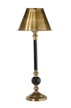 CLASSIC Metallskärm 19/10cm Antikmässing