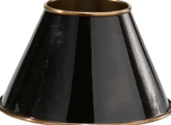 CLASSIC Metallskärm 22/11cm Svart/Antikmässing