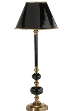 CLASSIC Metallskärm 22/11cm Svart/Antikmässing