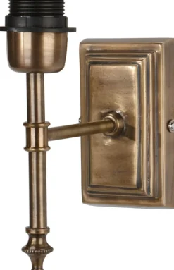 CLASSIC Vägglampa 20cm Antikmässing