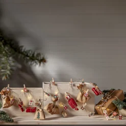 CLIPPY ADVENT Klämmor Batterislinga 24LED 2,4m