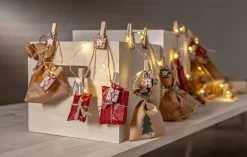 CLIPPY ADVENT Klämmor Batterislinga 24LED 2,4m