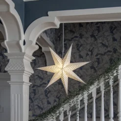 CLOUD Pappersstjärna 60 cm Vit