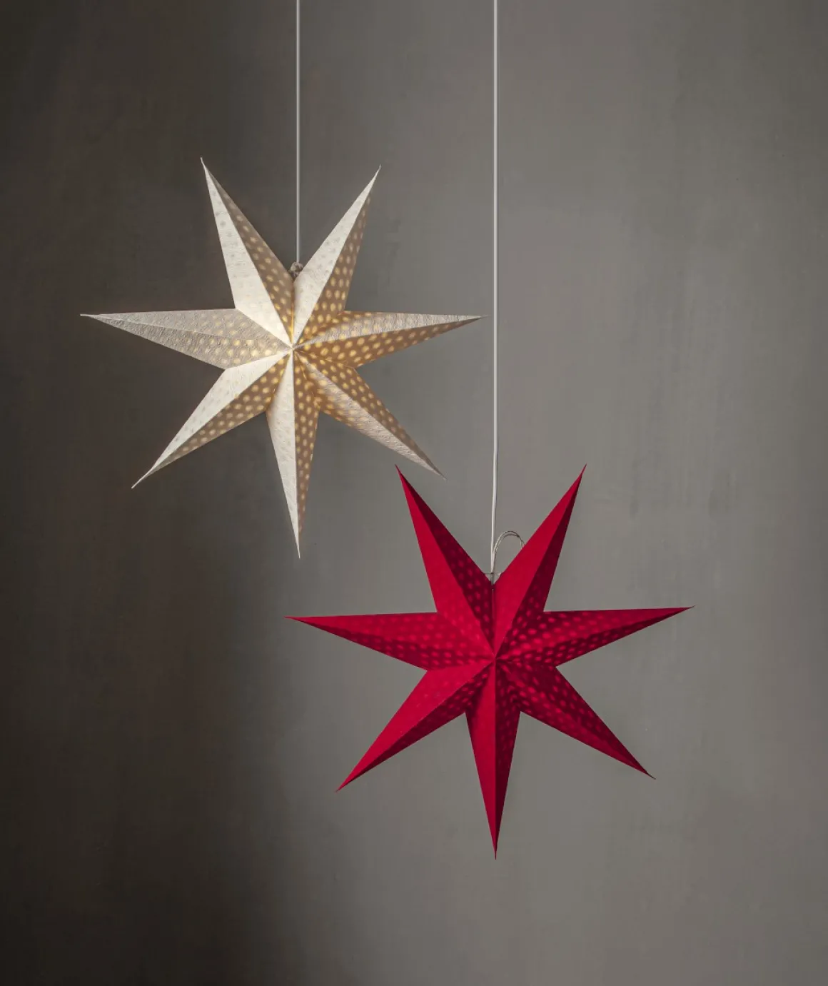 CLOUD Pappersstjärna 60 cm Vit