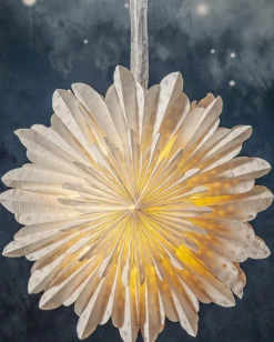 CLOUD Stjärna 2Lag 45cm Vit