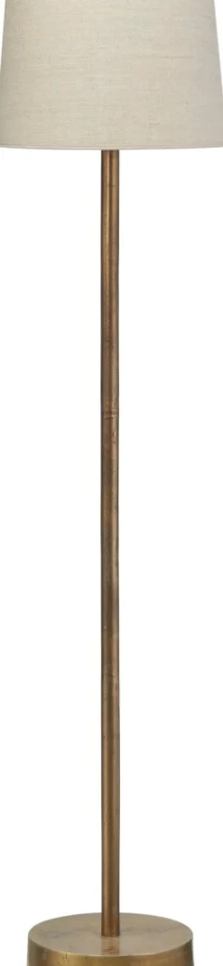 COLUMBUS Golvfot 131cm Råmässing