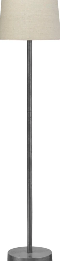 COLUMBUS Golvfot 131cm Råsilver