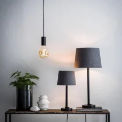 COLUMBUS Lampfot 35cm Råsilver