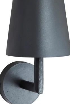 COLUMBUS Vägglampa 22cm Industrigrå