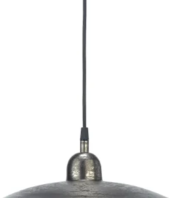 COMO Taklampa 28cm Beaten Silver