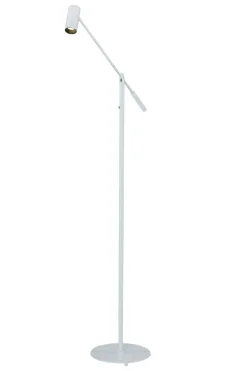 CONCORD Golvlampa Dimbar 130cm Vit