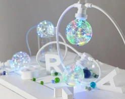 CONNECTA E27 Ljusslinga Extra 7,35m IP44 Vit