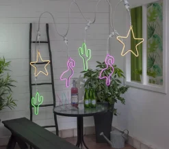 CONNECTA E27 Ljusslinga Extra 7,35m IP44 Vit