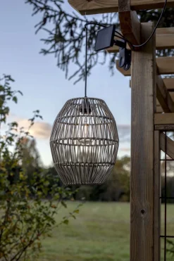 CORD SET Solcells sladdställ E27 200cm Svart IP44