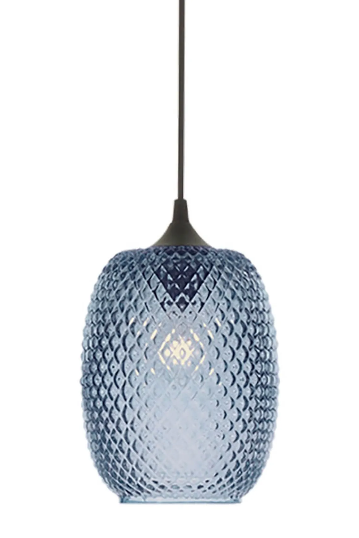 CORNELIA Taklampa 25cm Blå/Svart