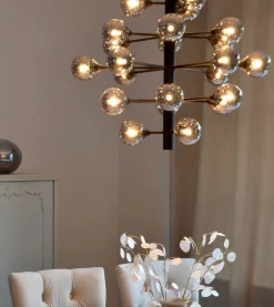 COSMOS Takpendel 24L 68,5cm Svart/Rökgrå