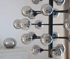 COSMOS Takpendel 24L 68,5cm Svart/Rökgrå