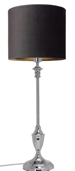 COTTEX Lampfot 48cm Krom