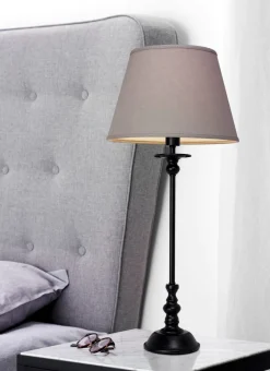 COTTEX Lampfot 47,5cm Svart