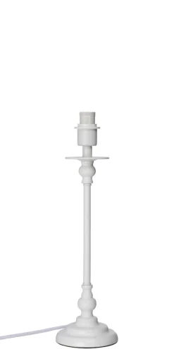 COTTEX Lampfot 39cm Vit