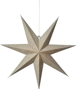 COTTON Pappersstjärna 60cm Grön