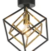 CUBES Plafond 32,5cm Svart/Antik