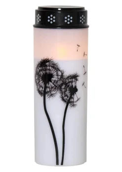 DANDELION LED-Gravljus 21cm Vit