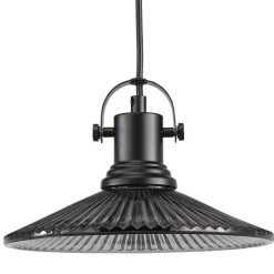 DEBBIE Fönsterlampa 21cm Svart/Rökfärgad