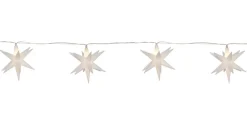 DECEMBER Ljusslinga Batteri 2,1m 8LED Varmvit/Vit
