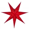 Decorus Pappersstjärna 63 cm Röd