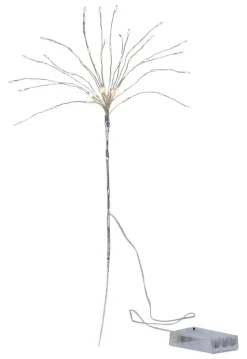 DEW DROP Bukettslinga 42cm Silver