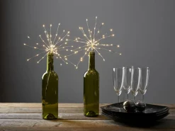 DEW DROP Bukettslinga 42cm Silver