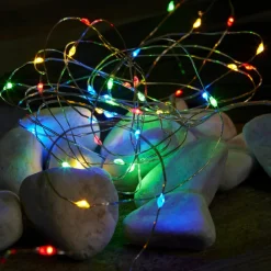 DEW DROP Ljusslinga 400cm Flerfärgad