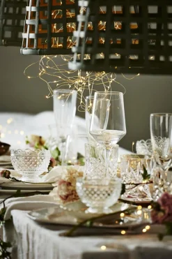 DEW DROP Ljusslinga 80cm 2000K Silver Varmvit