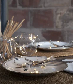 DEW DROP Ljusslinga 200cm 20LED Silver